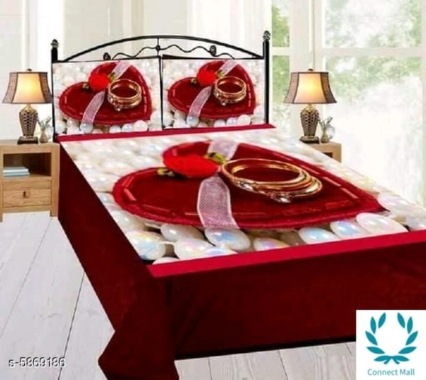 Velvet king Double  Bedsheet - King (Length Size: 105 in Width Size: 95 in Pillow Length Size: 27 in Pillow Width Size: 17 in), Velvet